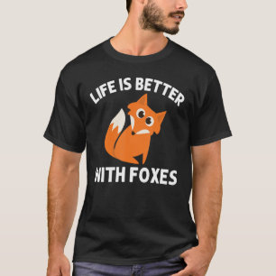 T-shirt Fox Designs For Men Femmes Renards Animaux 1