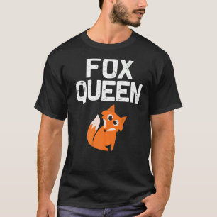 T-shirt Fox Designs For Women Mom Foxes Animal Wildlife