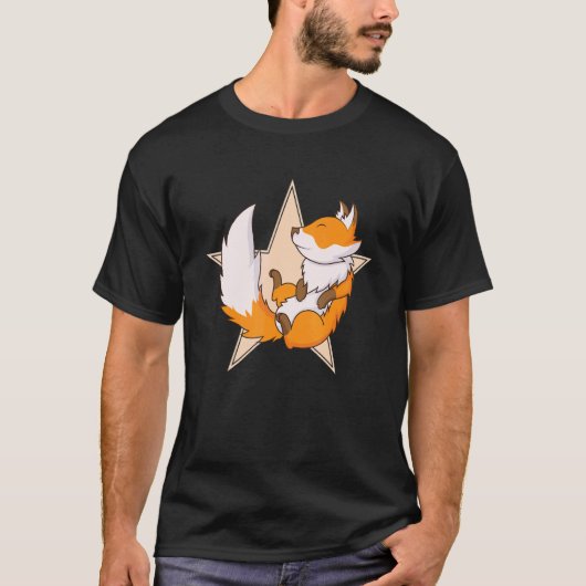 T-shirt Fox dormant (Devant)