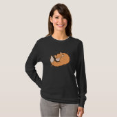 T-shirt Fox dreaming Animal Nature Environment red Fox (Devant entier)