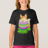 T-shirt Fox Easter Easter (Devant)