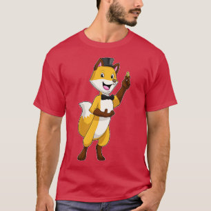 T-shirt Fox en Groom avec anneau Mariage