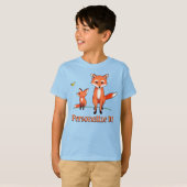 T-shirt Fox Et Son Fils (Devant entier)