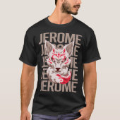 T-shirt Fox Face - Nom du Jérôme (Devant)
