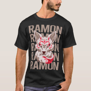T-shirt Fox Face - Nom Ramon