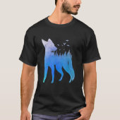 T-shirt Fox forest fox hunter hunting Fox 1 (Devant)