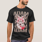 T-shirt Fox Head - Adam Name (Devant)