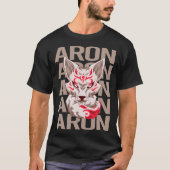T-shirt Fox Head - Aron Nom (Devant)