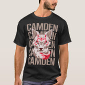T-shirt Fox Head - Camden Name (Devant)