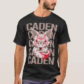 T-shirt Fox Head - Nom du caden (Devant)