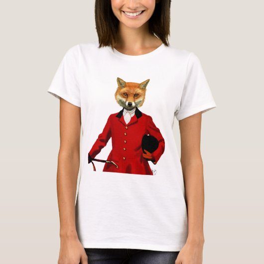 T-shirt Fox Hunter 2 Portrait (Devant)