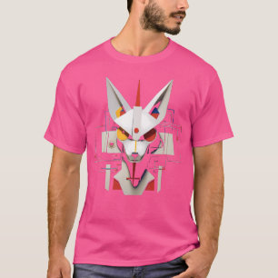 T-shirt Fox Imaginaire oeuvre d'art animal géométrique Fox