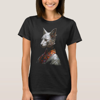 T-shirt Fox Imaginaire Polygon Chine Animal Fox