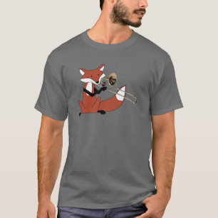 T-shirt Fox jouant le trombone