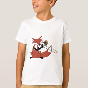 T-shirt Fox Jouer le Trombone
