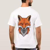 t-shirt fox love (Dos)