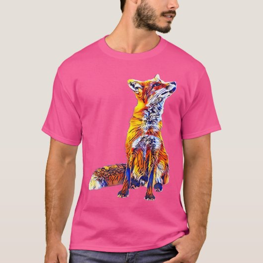 T-shirt Fox Motif (Devant)