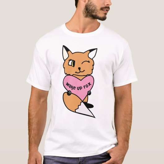 T-shirt Fox N Heart (Devant)