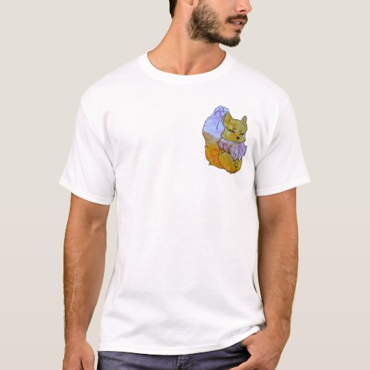 T-shirt Fox named Dice (Devant)
