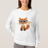 T-shirt Fox Nerd (Devant)