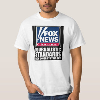 T-shirt Fox News - normes journalistiques