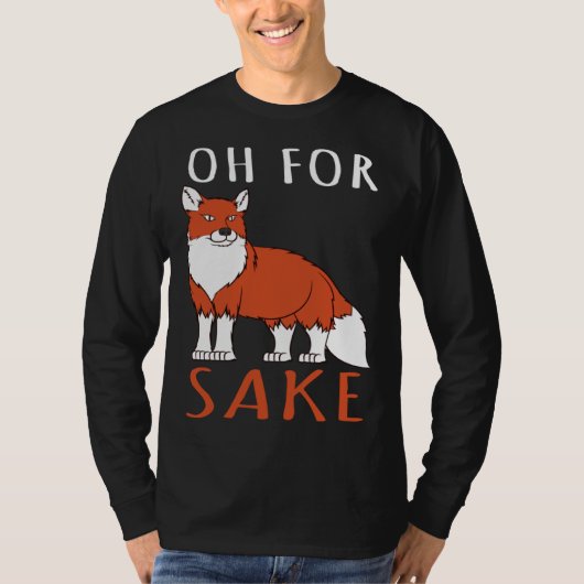 T-shirt Fox Oh To Sake (Devant)