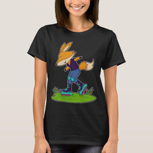 T-shirt Fox Patinage en ligne Roller skates (Devant)