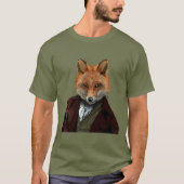 T-shirt Fox Portrait 2 (Devant)