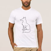 T-shirt Fox prendre un repos (Devant)