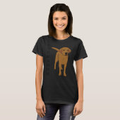 T-shirt Fox Red Labrador Retriever (Devant entier)