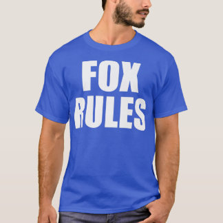 T-shirt FOX Règles Fils Fille Fille Nom du bébé