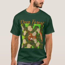 FOX ROUGE PARMI LES FEUILLES VERTS ET LE FOLIAGE