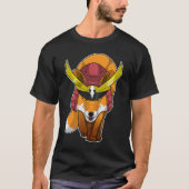 T-shirt Fox Samurai Arts martiaux (Devant)