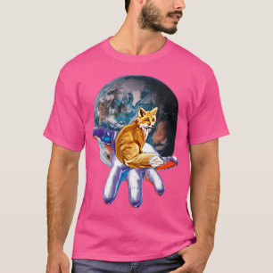 T-shirt Fox Sly Animal Colorful Forêt Animaux Foxes
