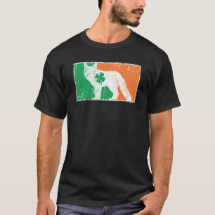 T-shirt Fox St Patrick's Day Drapeau irlandais C Trouvé