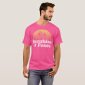 T-shirt Fox Sunshine Et Renards (Devant entier)