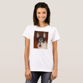 T-shirt Fox Terrier de jouet (Devant entier)