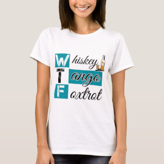 T-shirt Fox-trot de tango de whiskey