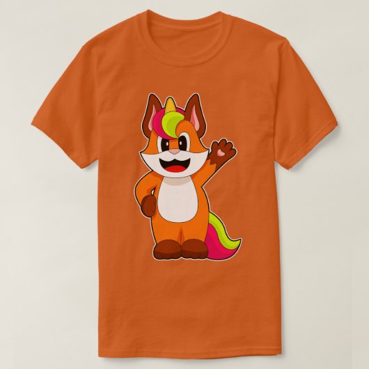 T-shirt Fox Unicorn (Design devant)