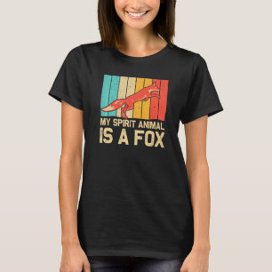 T-shirt Fox vintage Pour Hommes Femmes Garçons Filles Enfa
