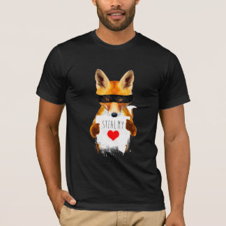 T-shirt Fox - Volez mon coeur !
