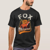 T-shirt Fox Whisperer (Devant)