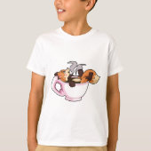 T-shirt Fox with Coffee (Devant)