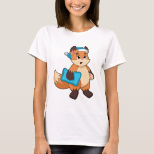 T-shirt Fox with Nightcap