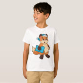 T-shirt Fox with Nightcap (Devant entier)