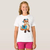 T-shirt Fox with Nightcap (Devant entier)