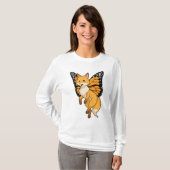 T-shirt Fox with wing (Devant entier)