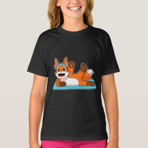 T-shirt Fox Yoga Fitness Gymnastique