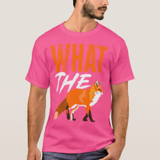 T-shirt Foxes Ce Que Le Renard