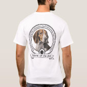 T-shirt Foxhound Credo anglais (Dos)